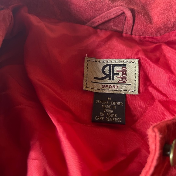 Vintage Suede 100% Leather Jacket Medium - Picture 2 of 6